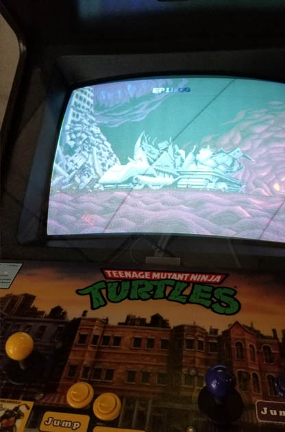 I took out the technodrome