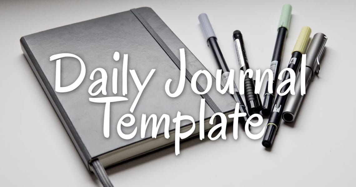 Lynk's Daily Journal Template