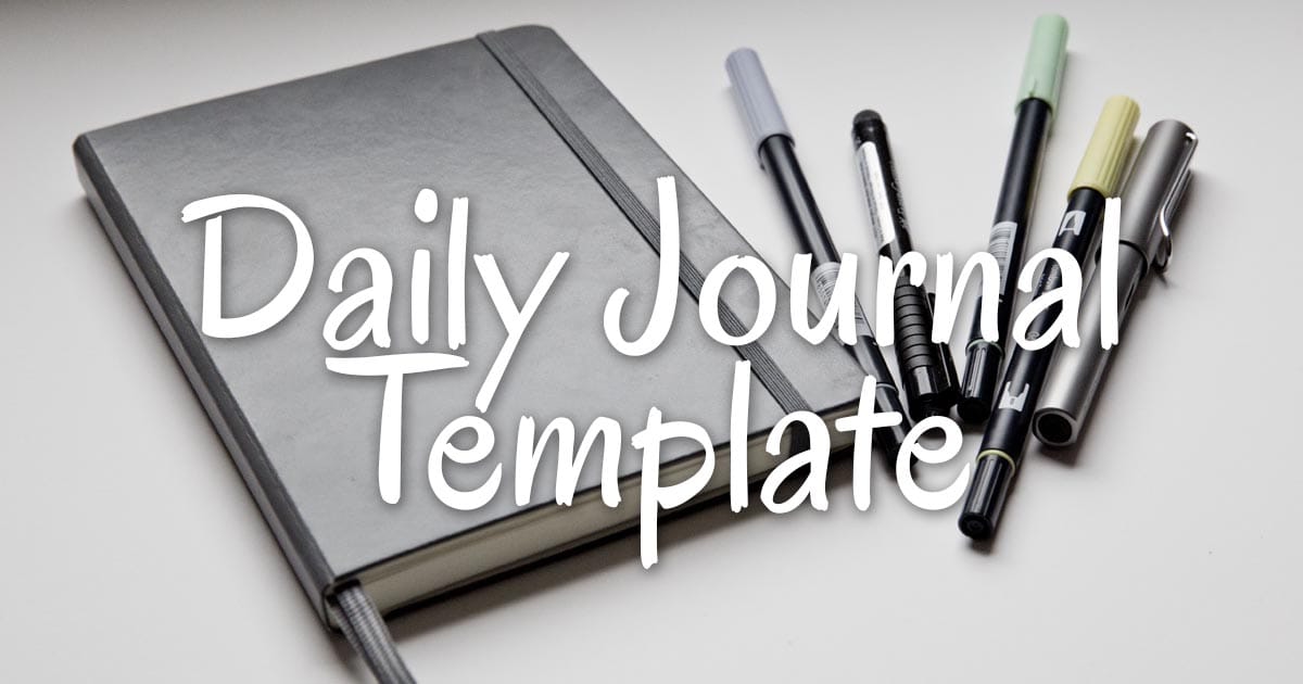 Lynk's Daily Journal Template