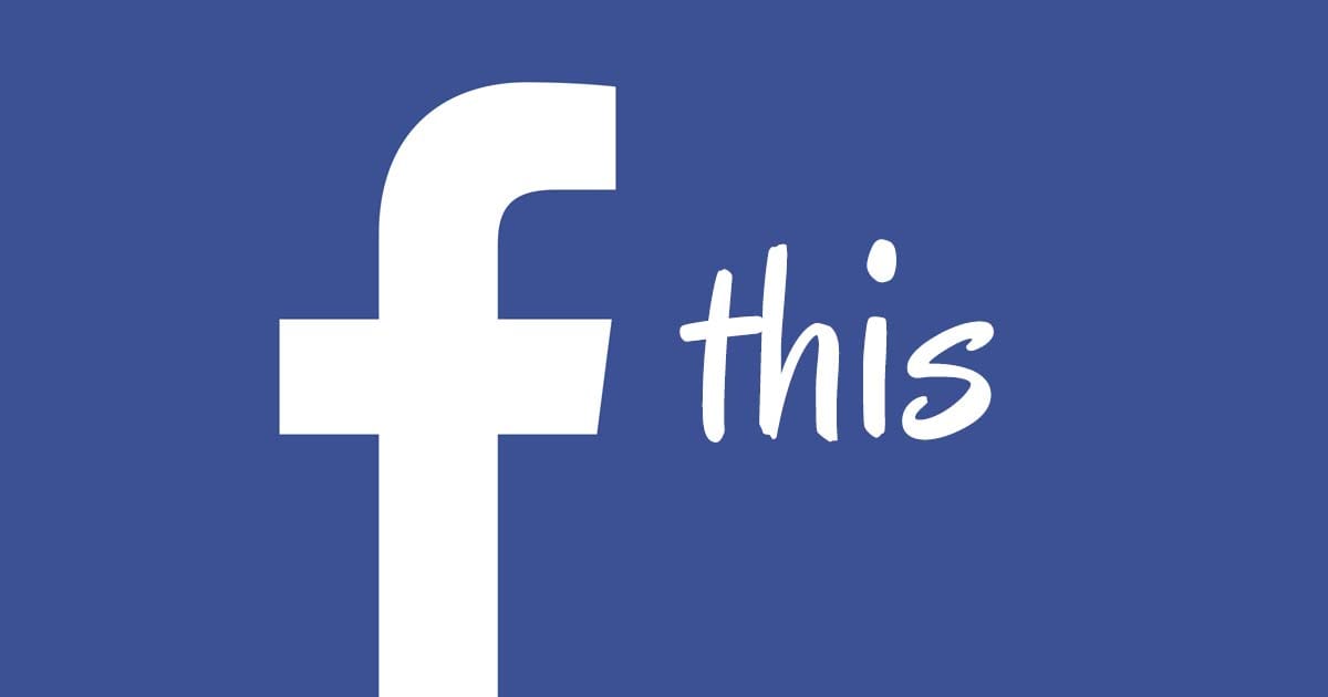 Delete Your Facebook Now