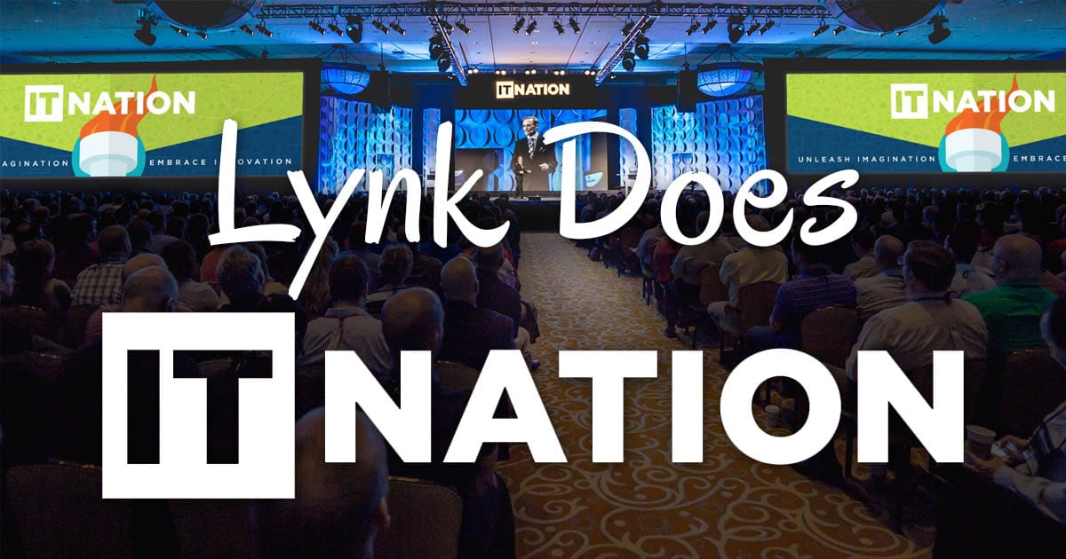 Lynk Does IT Nation 2015