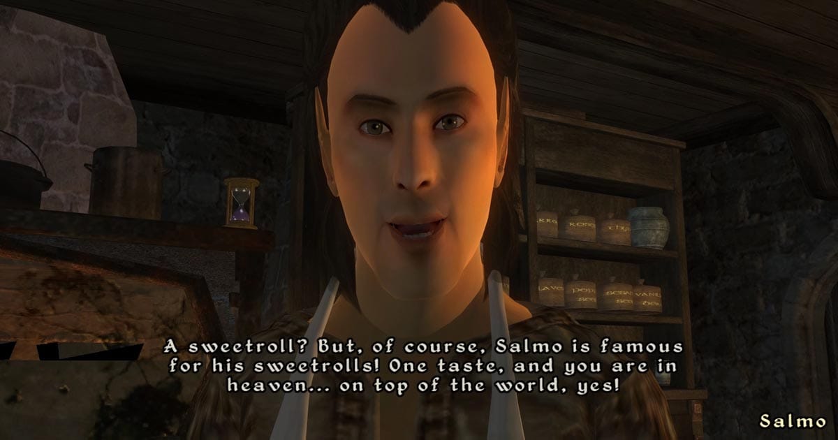 A sweetroll, but of course!