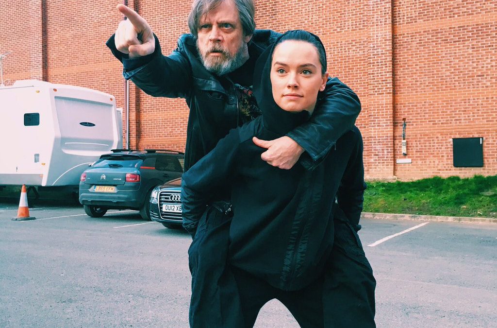 Rey Getting Traditional Jedi Knight Training