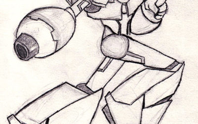 Sketch of the Day – Megaman X