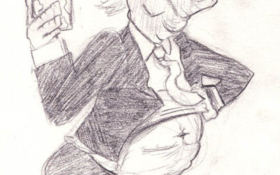 Sketch of the Day – Donald Duck Face