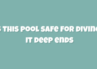 Is this pool safe for diving? It deep ends.