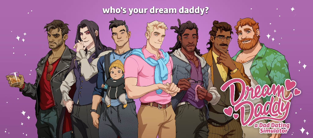 Dream Daddy, a Dad Dating Sim
