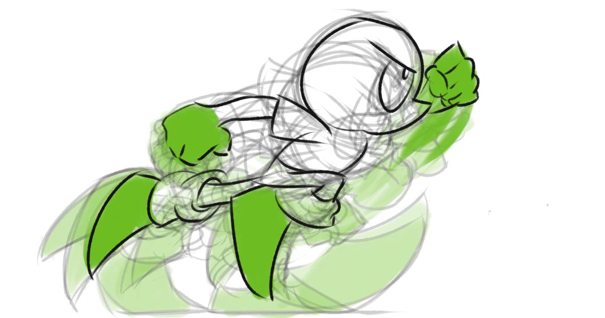 Thing a Week 1: Hand-Drawn Walk Cycle