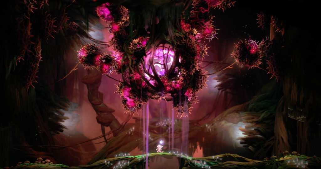 Ori and the Blind Forest Thorny Testicle Plant